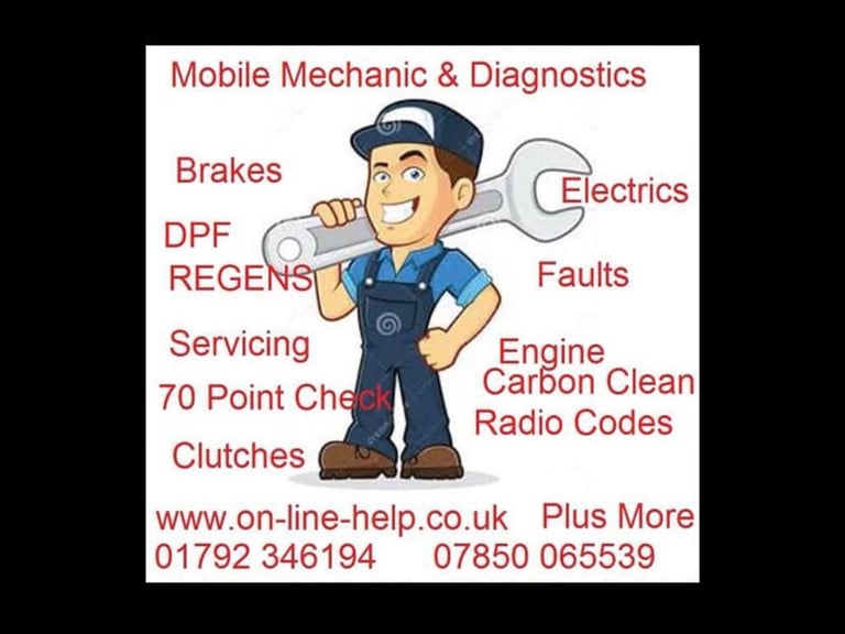 MOBILE CAR AND VAN DIAGNOSTICS ALSO ENGINE CARBON CLEANING PRE PURCHAS