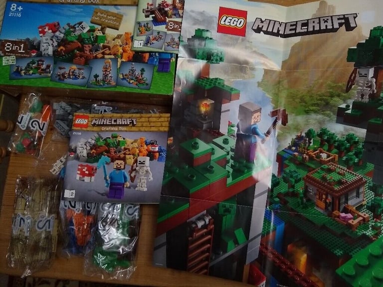 Lego Minecraft Crafting Box 211116