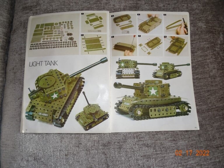 Meccano Army Multikit Models Vintage