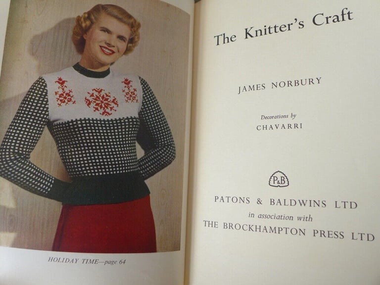 Four collectable vintage knitting hardbacks. THREE FIRST EDITIONS. See titles and details below.