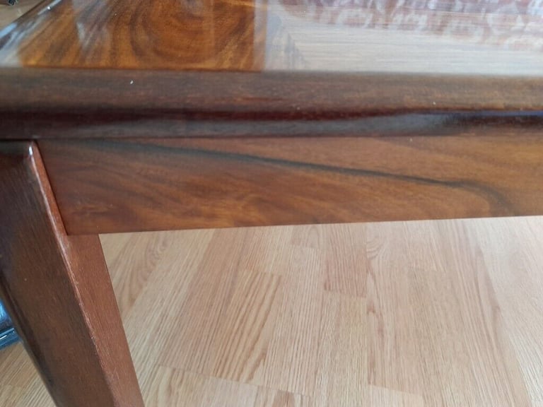 ULDUM MOBELFABRIK DANISH TEAK/ROSEWOOD COFFEE TABLEE TABLE