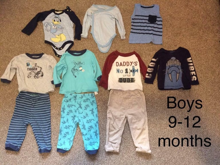 Boys 9-12 months clothes bundle