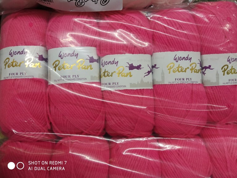 Wendy Peter Pan Baby Ultra Soft 4PLY Knitting Wool Yarn 5x50g Balls New Various Colours Available