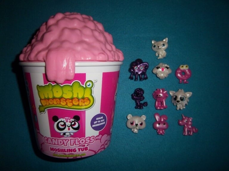image for Moshi Monsters Pink Popcorn Storage Bucket & Exclusive Moshis IP1