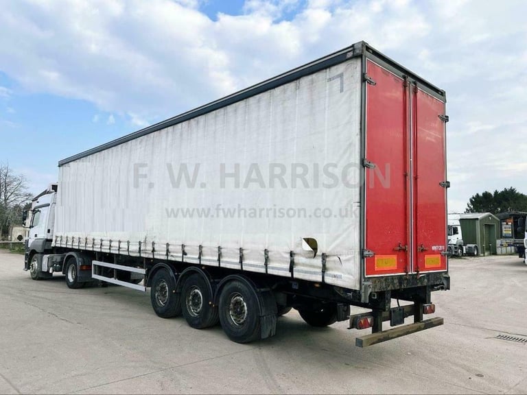 2012 CARTWRIGHT TRI AXLE 13.6 METER CURTAIN SIDER TRAILER