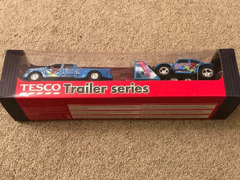 Pick Up, Trailer And Car Set