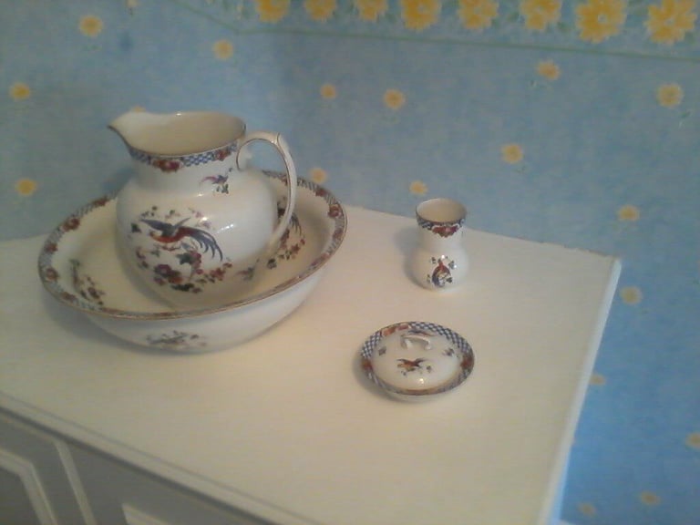 image for vintage wash bowl and pitcher