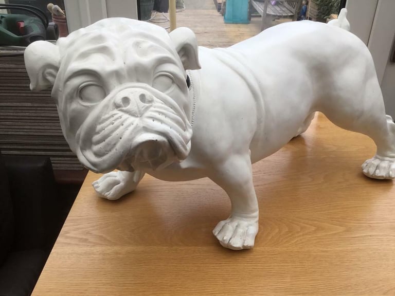 Life size bulldog