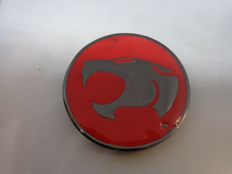 Belt Buckles Batman, Thunder Cats & Bar Code x 3 All In Good Condition 