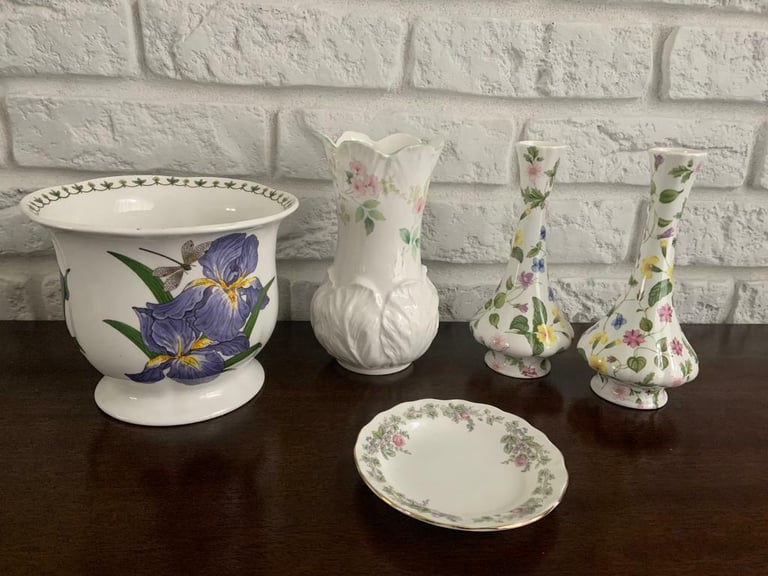 image for Vintage Vase fine bone chine