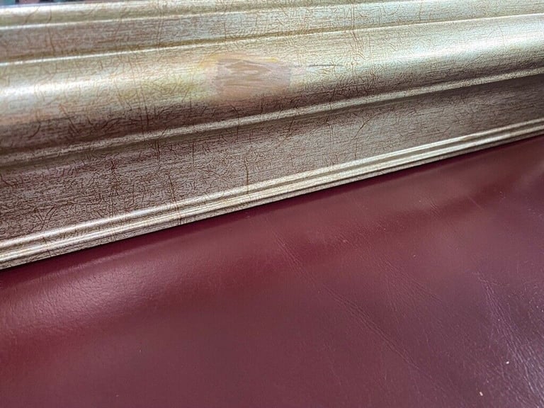 Good quality, large, modern, gold/gilt framed mirror