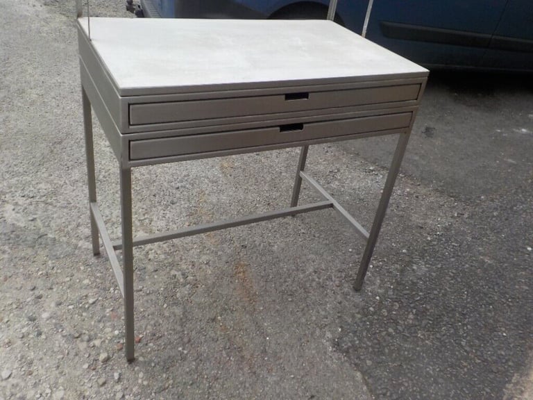 image for Industrial Table Bench  Shabby Retro 