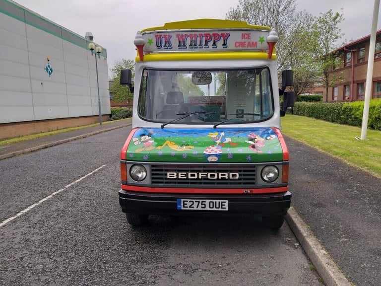 1987, BEDFORD CF2 SOFT ICE CREAM VAN  2300 cc
