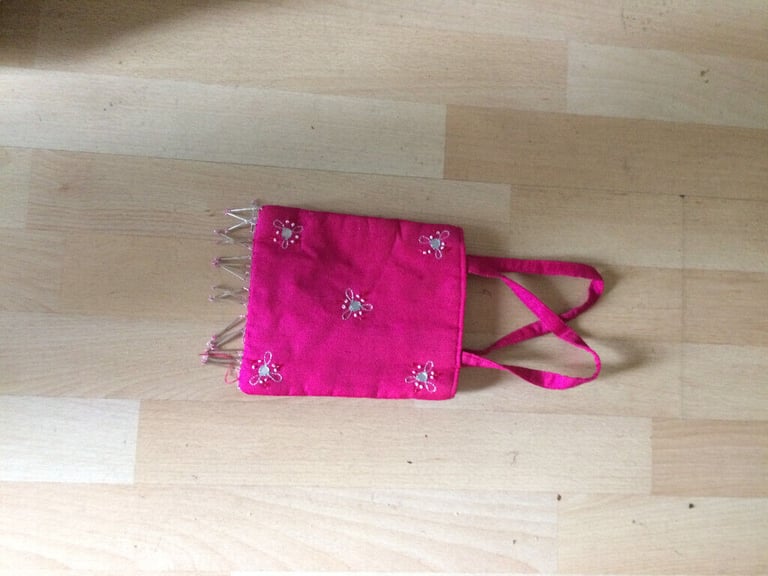 image for New pink, cotton bag; 