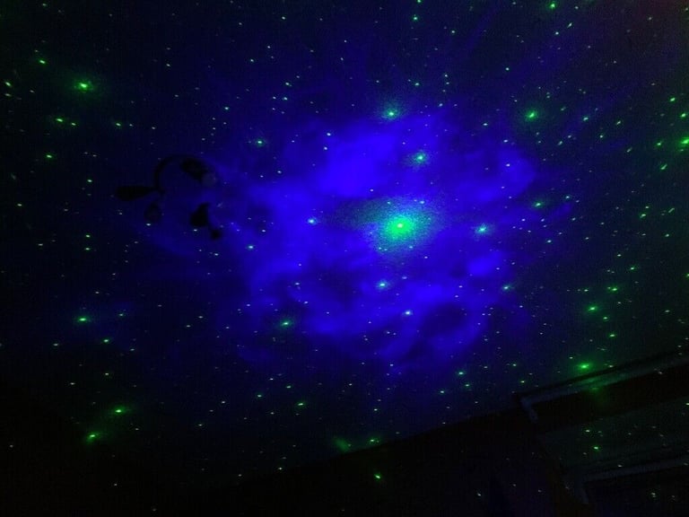 Star shaped laser twilight projector