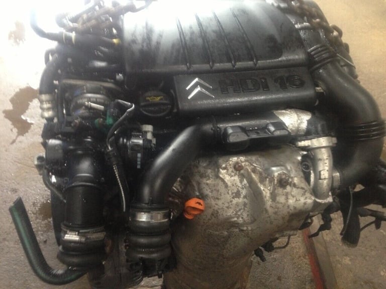 CITROEN BELINGO 1.6HDI COMPLETE ENGINE AND BOX 2007 LOW MILEWS 78K 