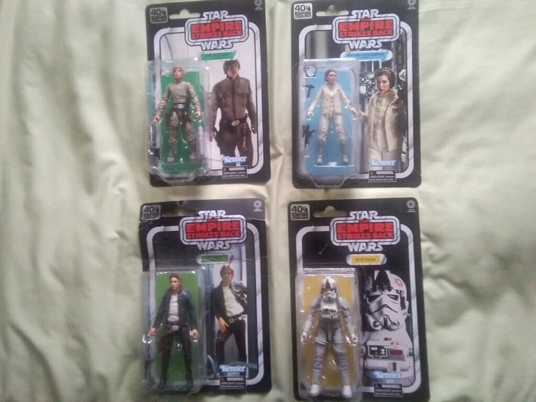 image for 4 Empire strikes back figures star wars kenner good condition