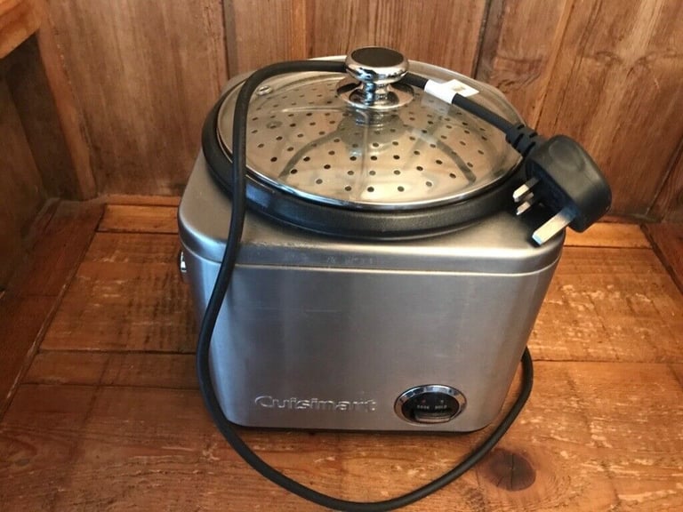 Cuisinart modern Rice cooker with steamer meat vegetables 