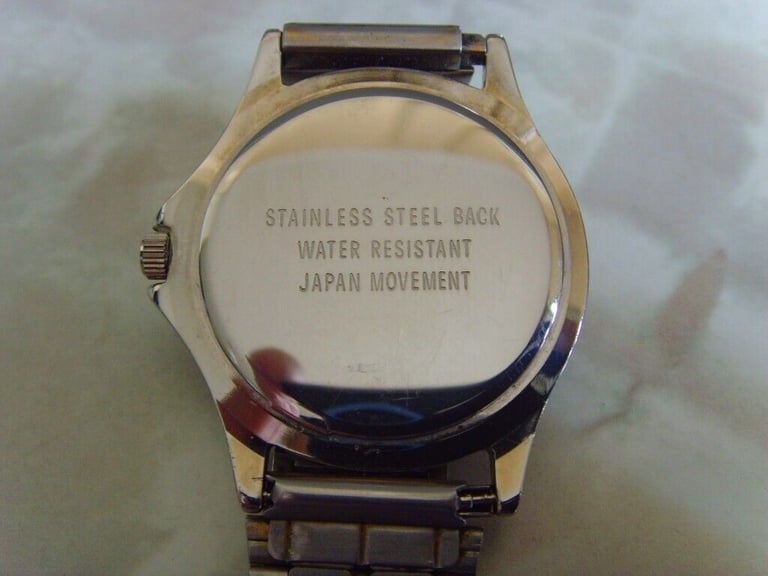 Man's stainless steel Sports wristwatch in box