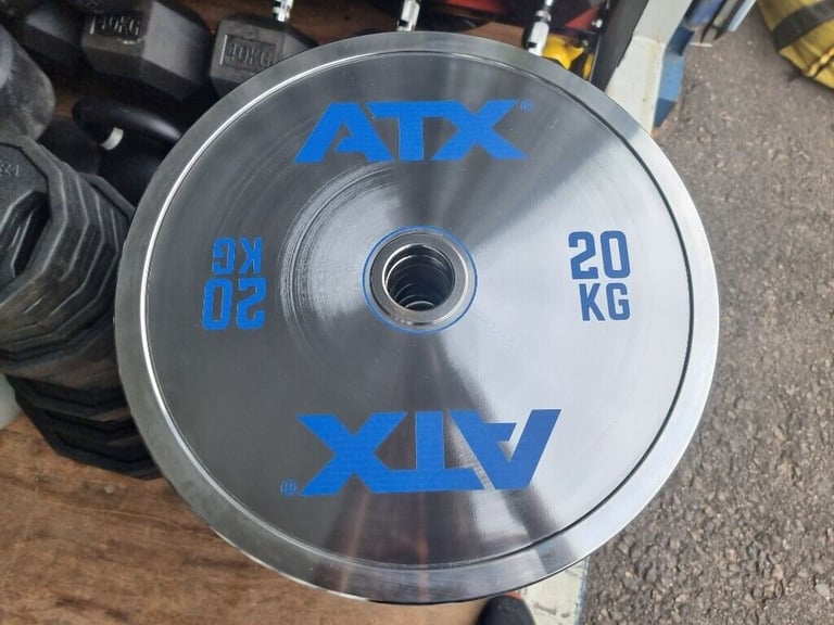 ATX Calibrated Steel Plates/Chrome finish 20kg x 2 | in Southampton,  Hampshire | Gumtree