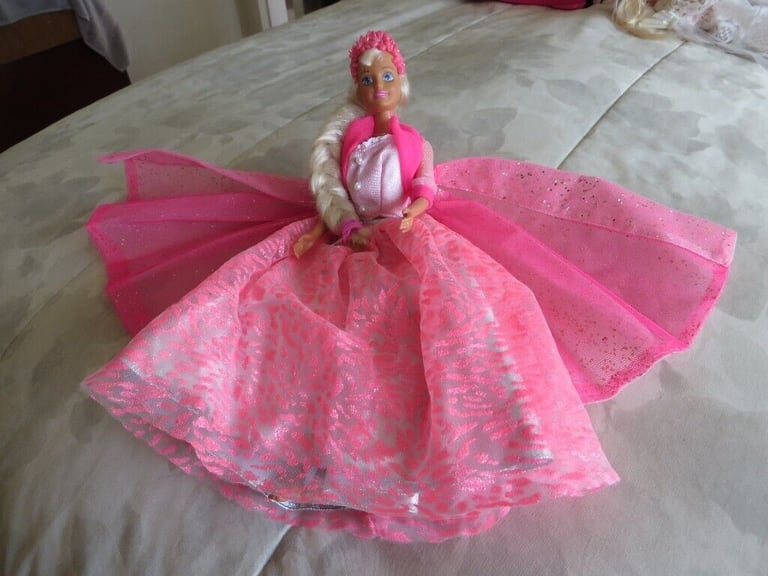 image for PRETTY BARBIE doll in a lovely dress