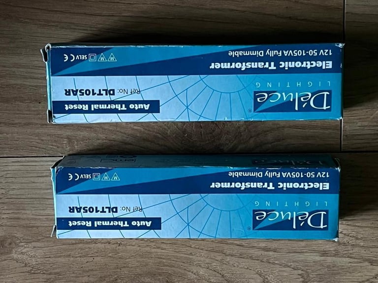 2 x Deluce Electronic Transformer (Dimmable)