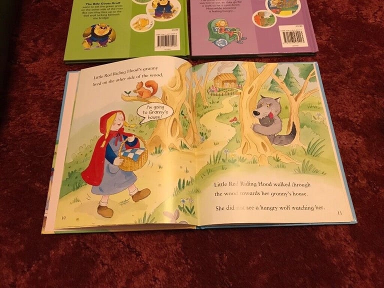 My first fairytales 3 books with cds