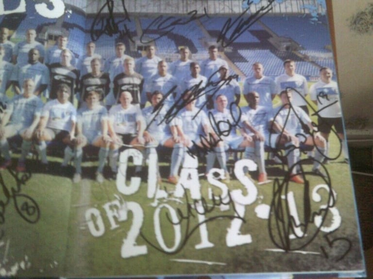 MULTI SIGNED COVENTRY CITY Football  ANNUAL 2013 H/B  