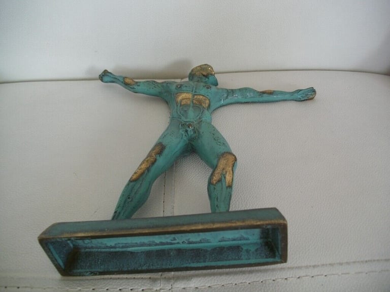 Artemision Bronze Metal Zeus Statue 