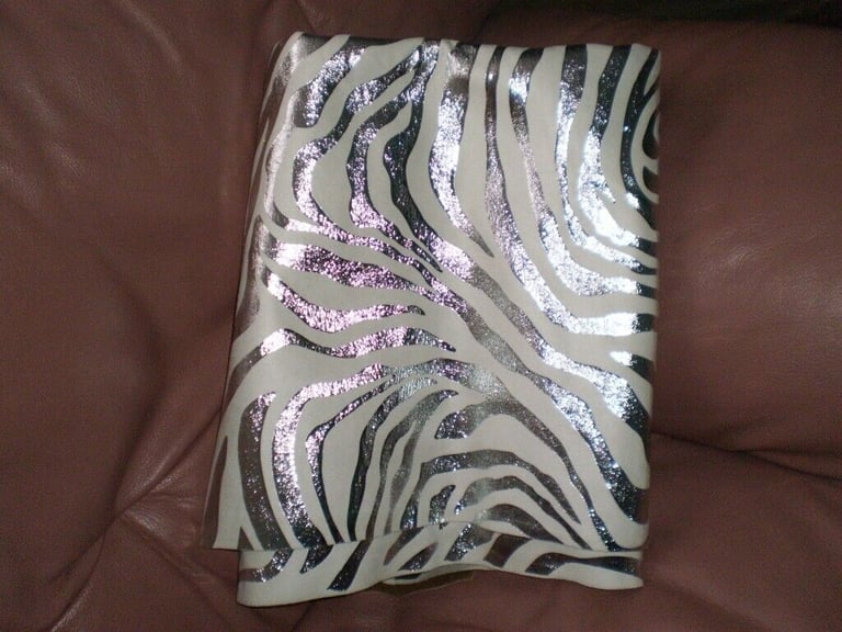 Fabric  Good Quality  Fabric   Silver  Mix Colour New 