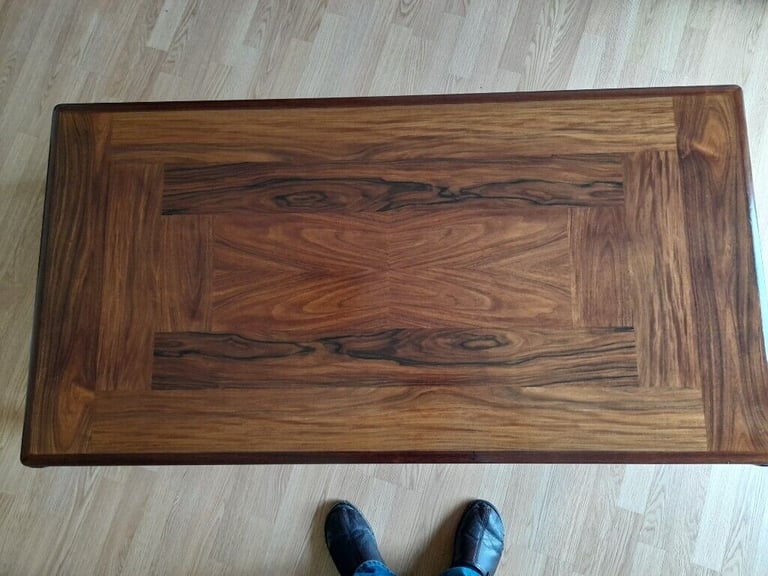 ULDUM MOBELFABRIK DANISH TEAK/ROSEWOOD COFFEE TABLEE TABLE