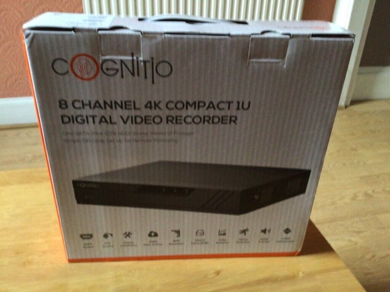 Brand new and boxed 4K artificial intelligence dvr @ one tera bit