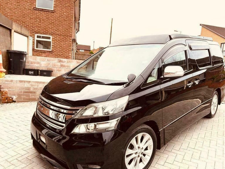 2008 Toyota ALPHARD VELLFIRE POP TOP 4 BERTH NEW CAMPER CONVERSION RUST FREE 