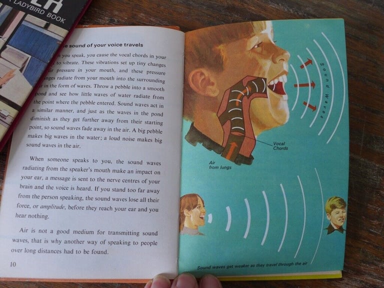 Three Vintage 1st edition LADYBIRD Books: MAGNETS, BULBS and BATTERIES; THE COMPUTER; THE TELEPHONE