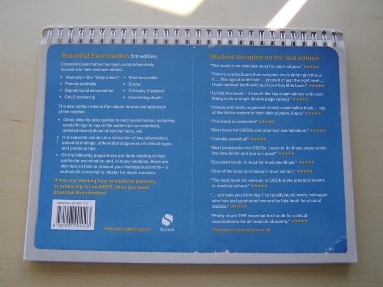 ESSENTIAL EXAMINATION  3d Edition by Alasdair K.B. Ruthven