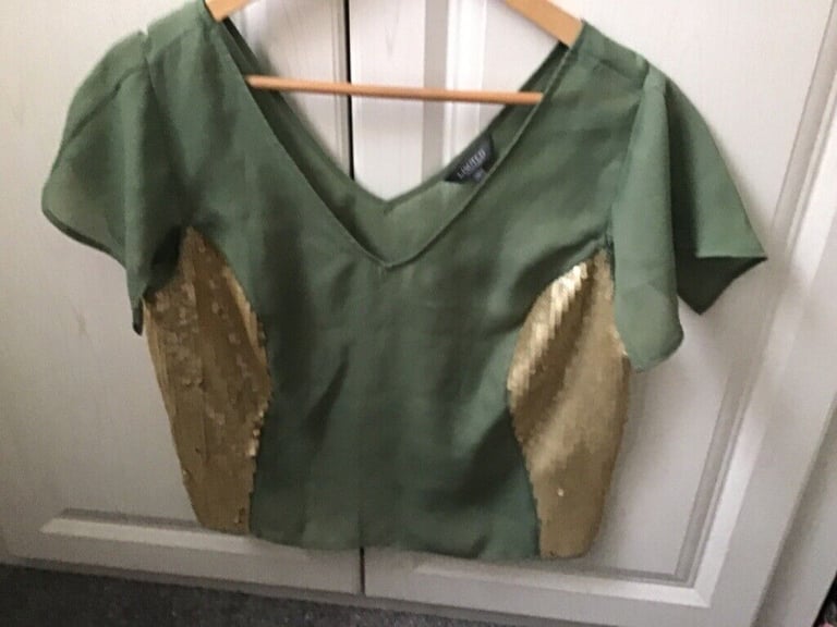 image for Green sequence top m&s limited collection 