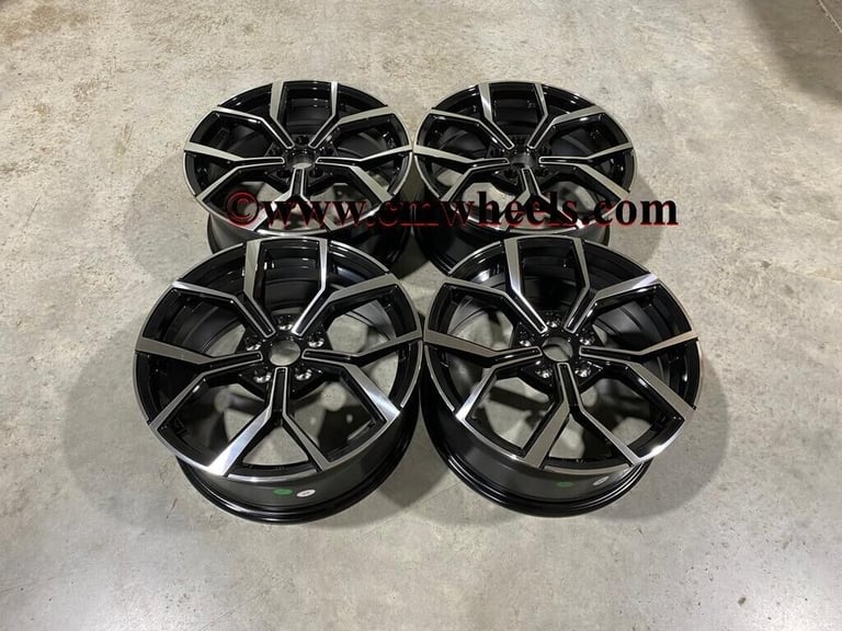 17" Inch Faro Style Alloy Wheels VW Golf MK5 MK6 MK7 MK7.5 Audi A3 Seat Leon Caddy Skoda 5x112