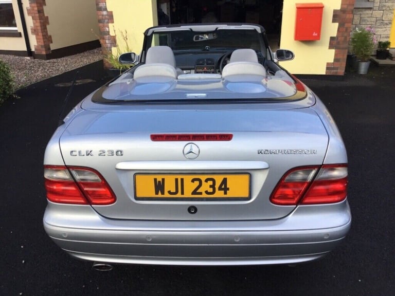 2003 Mercedes convertable