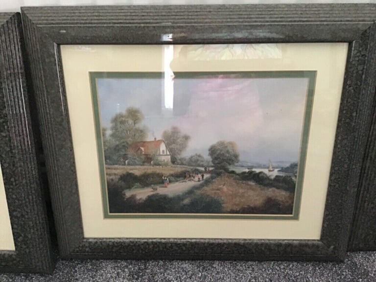 VINCENT SELBY 4 FRAMED COUNTRYSIDE PRINTS