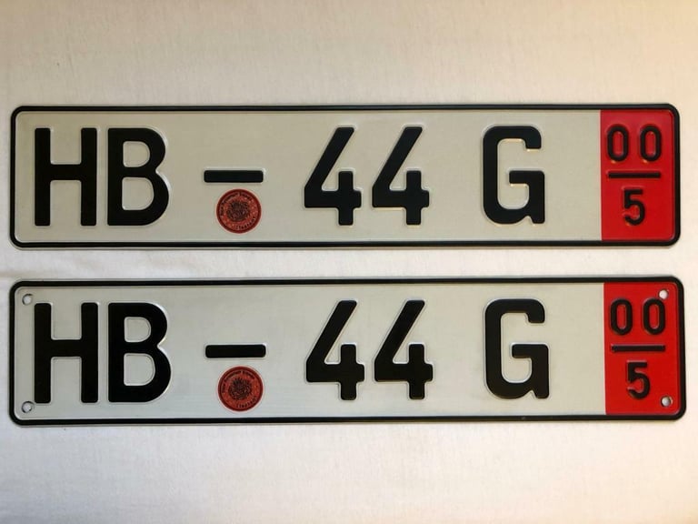image for Genuine German Number Plates Collectables 