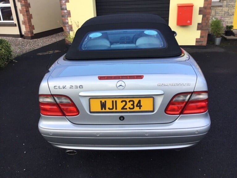 2003 Mercedes convertable