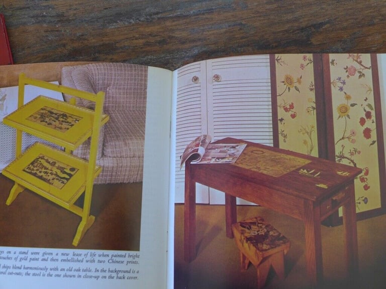Two Collectable Vintage Craft Books: BATIK FOR BEGINNERS and DECOUPAGE. The two for £15.