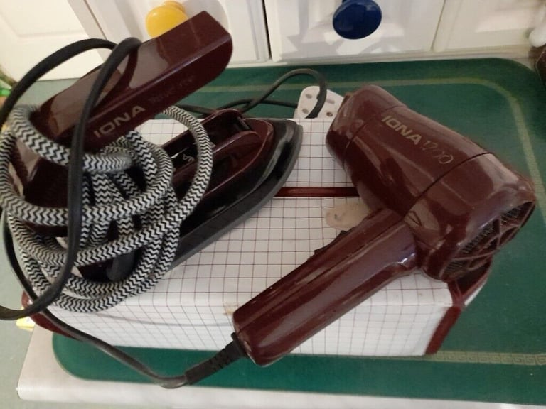 image for Travelling Pack.  Hair Dryer and Iron Case Set