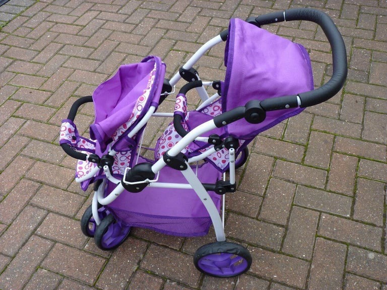 image for Ella Tandem Stroller / Girls Twin Stroller