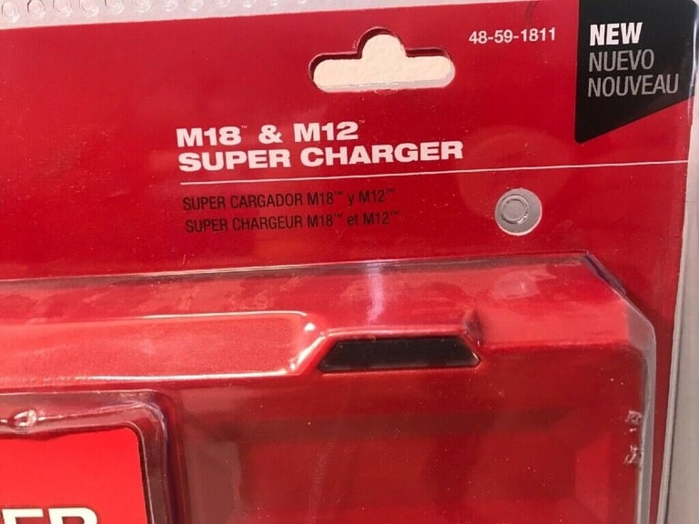 Milwaukee 48-59-1811 New Super Fast Rapid M18 & M12v Combi Charger 110