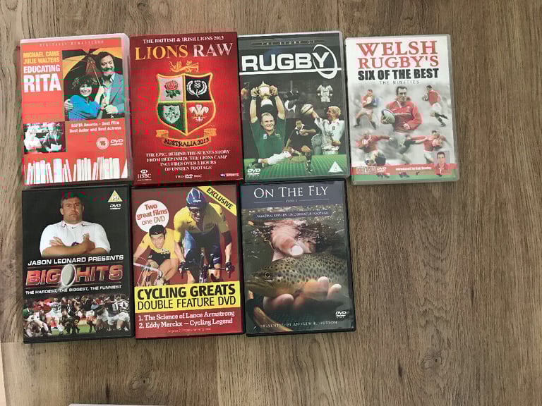 Selection of DVDs Classic Movies/Sport - £1 each