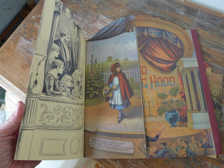 RARE! REPLICA Children’s Books: RED RIDING HOOD; THE BOOK OF FROGS AND NICE; TURN AGAIN, TURN AGAIN!