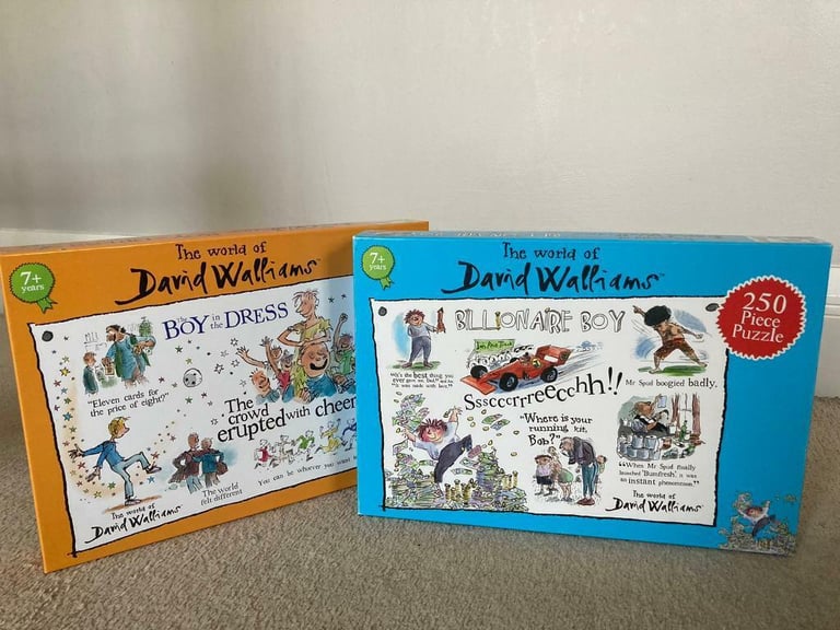 image for David Walliams jigsaw set 