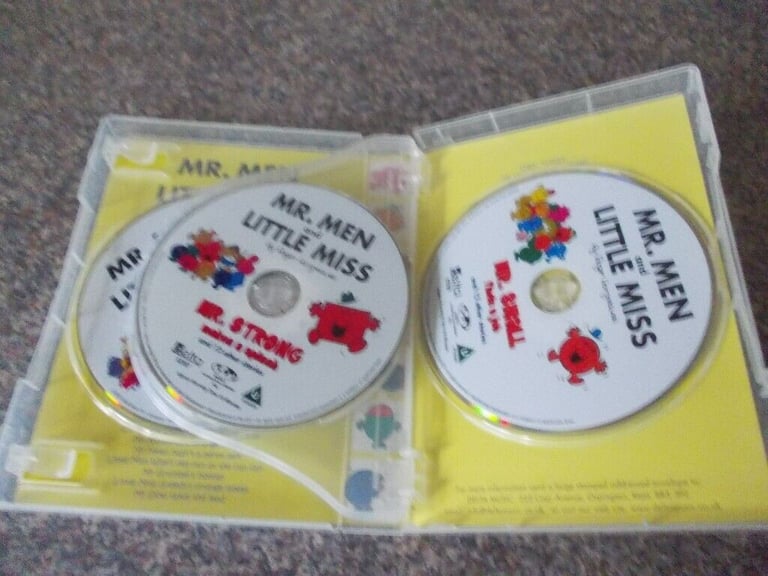 The Mr Men and Little Miss collection (one disc missing) very good condition