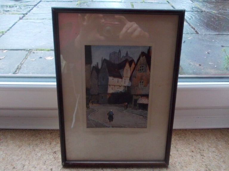 Print in tatty frame but does have some charm